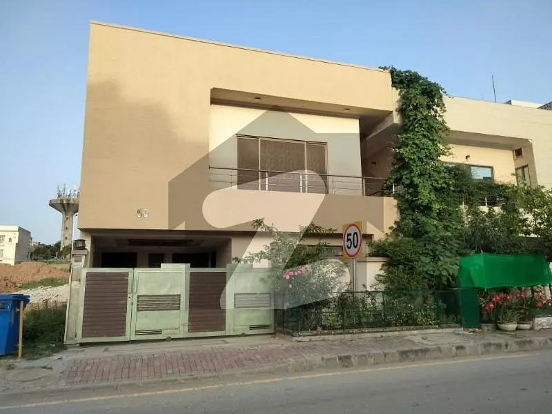 This Is Used House Bahria Phase 8 Blvd With Glass Meter Bed Double Unit House