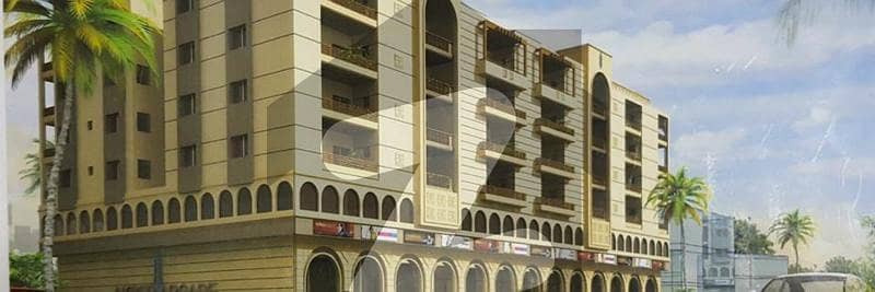 3. Akbar Arcade Gulberg Green Islamabad One Bed attached Wash Room Size 544 Sqft 2nd Floor for Sale Price Rs. 76Lac