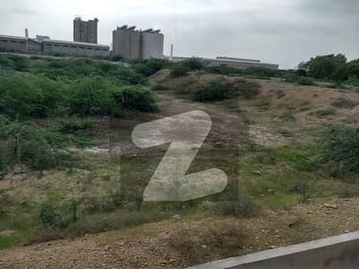 2 Acre Warehouse Plot Available For Sale Situated On Main Port Qasim Road