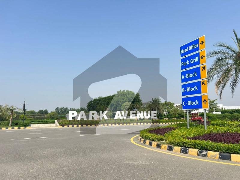 Get A 5 Marla Residential Plot For sale In Park Avenue - Block A