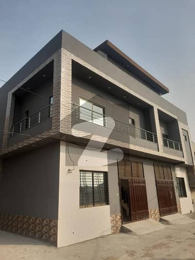 4 marla double story brand new coner luxurious house for sale