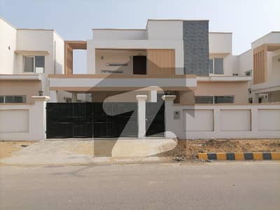 500 Square Yards brand new West open Corner House For sale In Beautiful Falcon Complex New Malir
