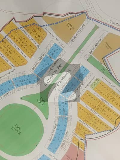 1 Kanal Plot For Sale In Main Dabal Road Aghosh Phase 1 Islamabad