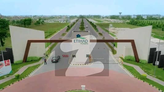 Etihad Town 10Marla Plot on 2years Instalment Main Raiwind Road Lahore