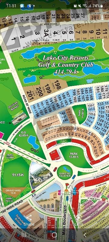 10-MARLA RESIDENTIAL PLOT FOR SALE IN M-3-Ext. 1