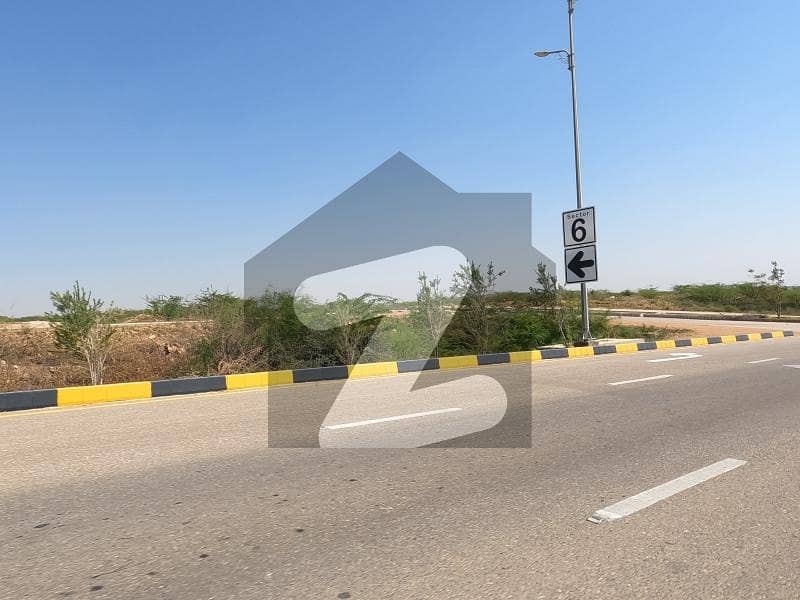 Prime Location 125 Square Yards Residential Plot In Beautiful Location Of DHA City - Sector 6G In Karachi