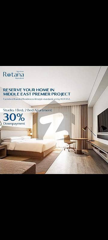 Signature Rotana Branded Furnished apartments for sale