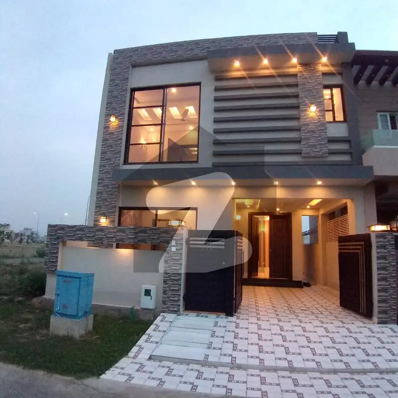 5 Marla Beautiful Brand New House for Sale in DHA 9 town in Cheap Price