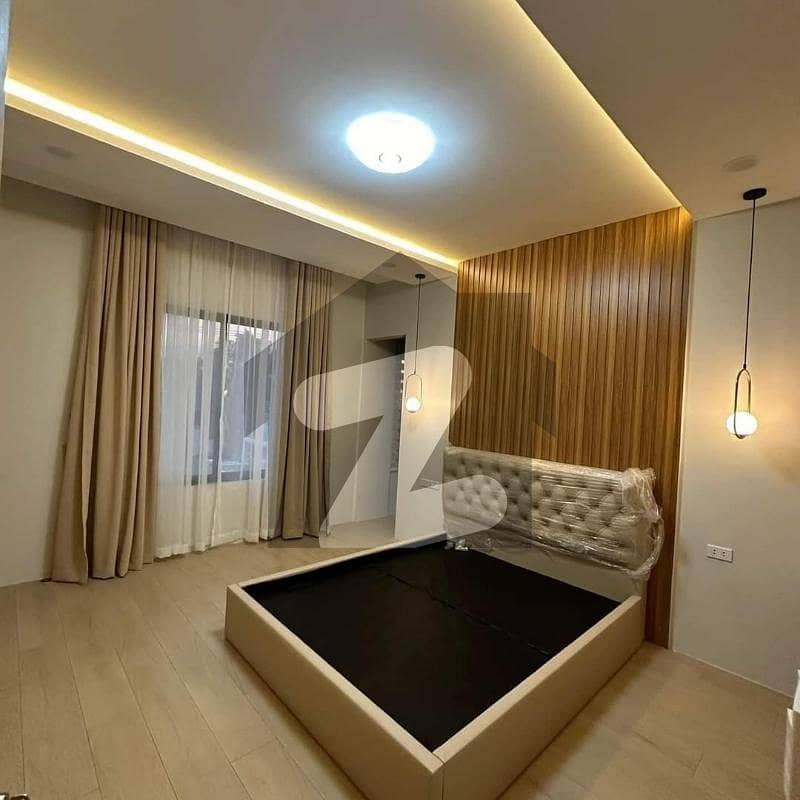 ARCHITECTURE DESIGN MOST MODERN STYLISH APARTMENT AVAILABLE FOR RENT 2 MASTER BEDROOMS MOST PRIME VICINITY CLOSE TO KHY BUKHARI