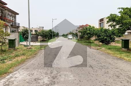 One Kanal Plot For Sale in DHA Phase 6 Block E Lahore