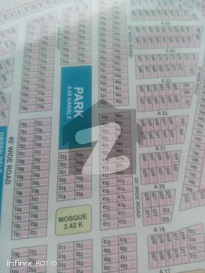 DHA Rahbar Sector-1 block A low budget option available between the houses possession plot with All dues clear under ground wiring area