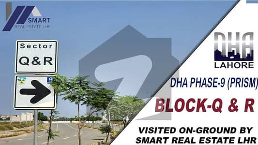 Luxurious Living: Own Your Dream 10-Marla Plot (Plot No 1702) in DHA Phase 9-Prism (Block -R) with Concierge Services and Motivated Seller