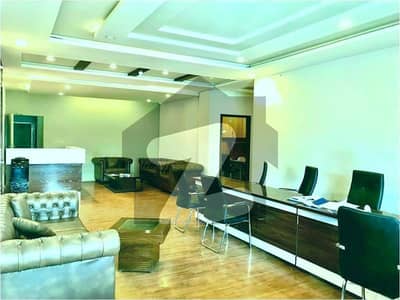 Fully Furnished Office 2,600-SQF 2nd Floor Fazale Haq Road Blue Area Islamabad is available for Rent: