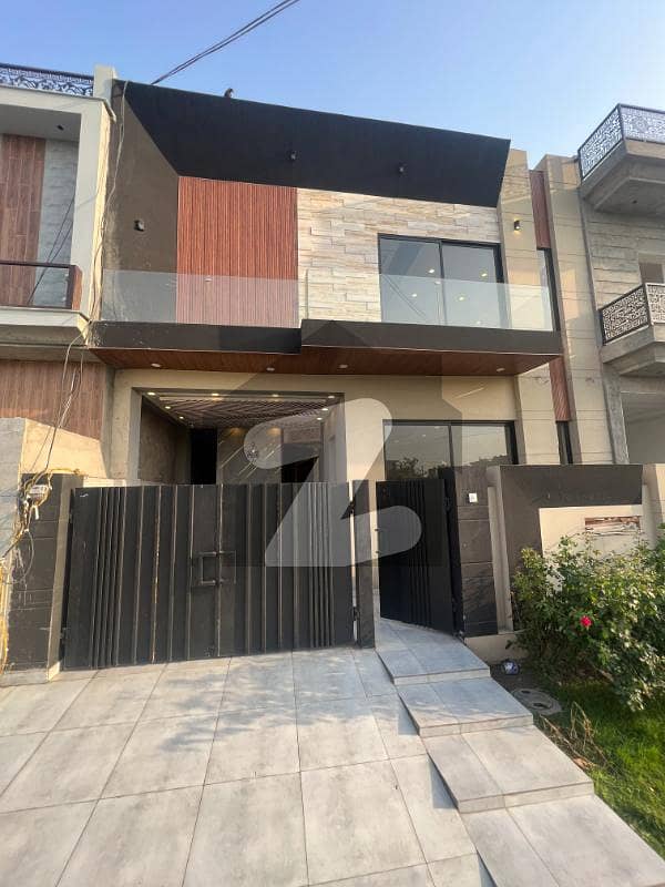6 marla brand new ultra modern style house for sale, AL Hafeez garden phase2 canal road Lahore