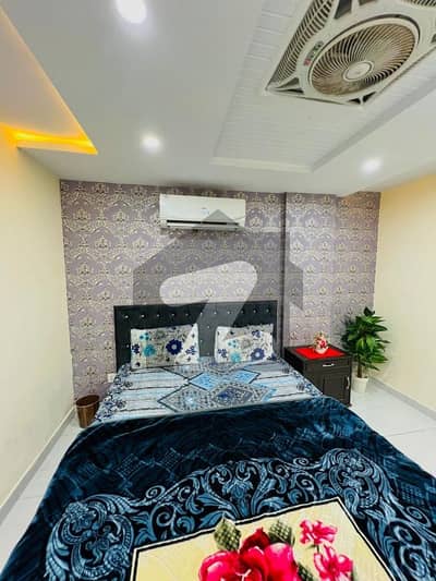 One Bed Luxury Full Furnished Apartment Available For Rent In Bahria Town Lahore