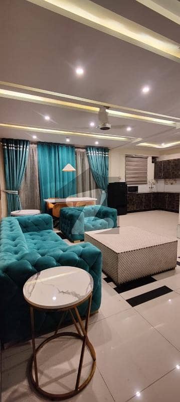 One Bedroom Vip Fully Furnished Flat For Rent In Sector C Bahria Town LHR