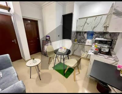 1st floor STUIO apartment 2bedrooms lounge kitchen outstanding dha6 SMALL BUKHARI sale