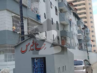 Flat for sale 3 bed dd ground floor kda leased gulshan Iqbal 13 e