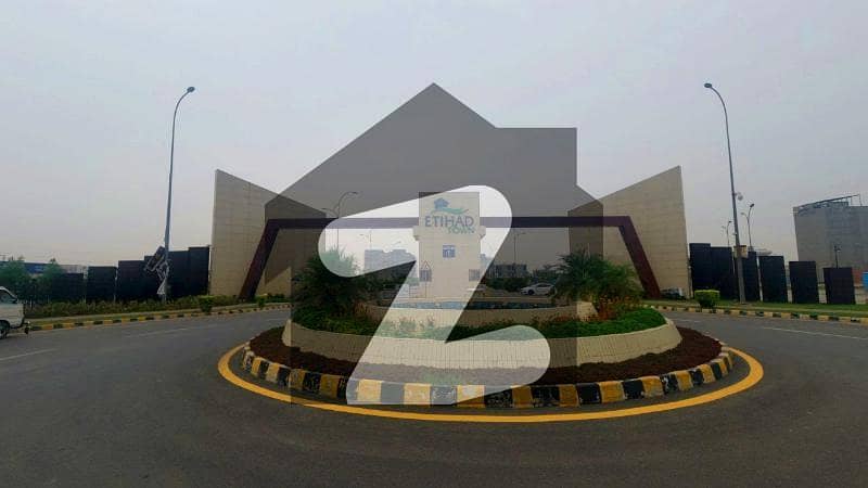 Facing Mc Donald's 10 Marla Commercial Plot For Sale in Etihad Town Phase 1/Royal Enclave, Lahore.