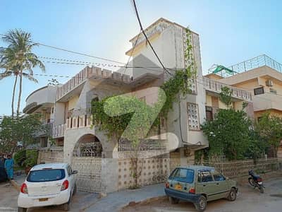The Only Available 3 Side Corner Bungalow G+1 At The Prime Location Of Gulshan E Iqbal 13D/1 Near Continental Bakery.