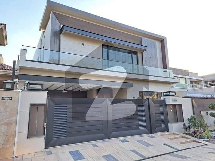 One Kanal Brand New Luxury Ultra-Modern Design Most Beautiful Full Basement Bungalow For Sale At Prime Location Of DHA Lahore