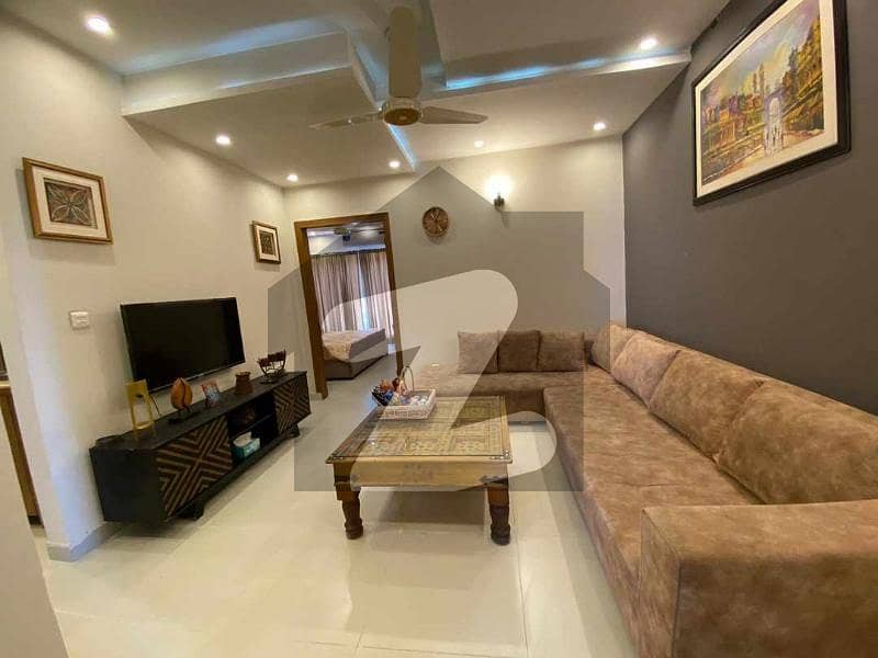 Bahria Town Phase 7 2 Bed Fully Furnished Flat For Rent