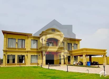 10 Kanal Develop Possession Heighted Farmhouse Plot For Sale In Block D