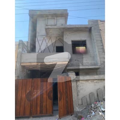 Al Rehman Garden Phase 2 5 Marla Grey Structure House For Sale