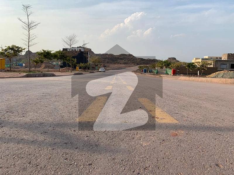 Plot For Sale Sector M Kanal Park face Hill View Location Bahria Enclave Islamabad