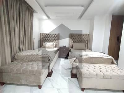*2 Bedrooms Furnished Apartment* For Rent in GoldCrest Mall & Residency |