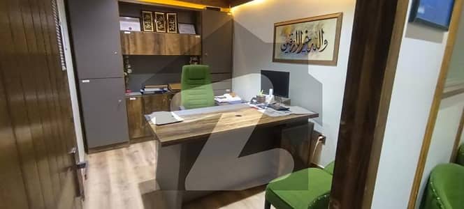 Fully furnished office available for rent at main shahra e faisal