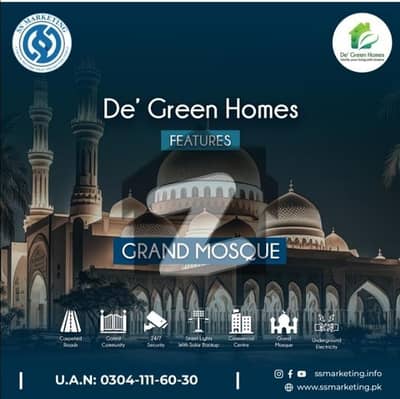 Highly-Desirable Residential Plot Available In De Green Homes For sale