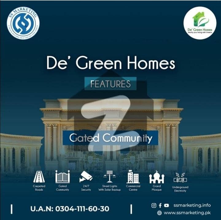 Get In Touch Now To Buy A 8 Marla Residential Plot In De Green Homes