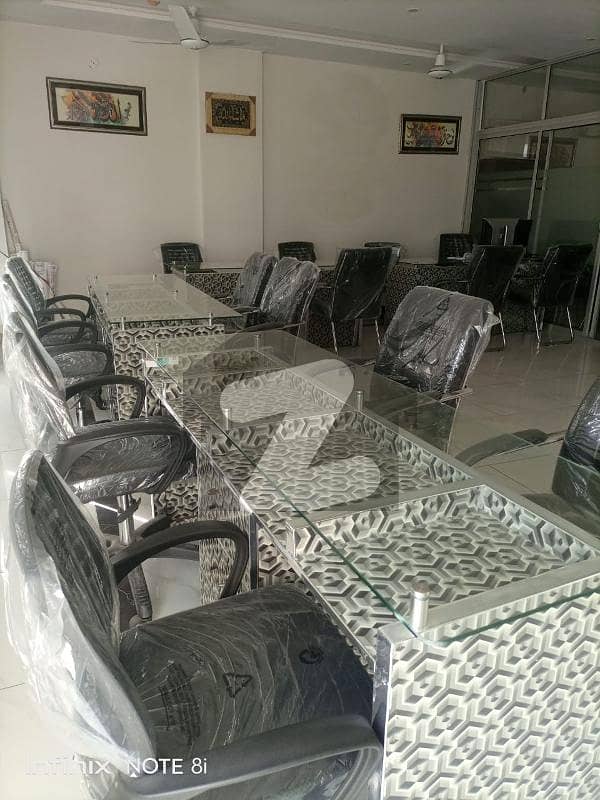 Office Furniture Setup For Sale In DHA Phase 8 Commercial Main Boulevard