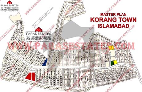 Beautiful Location Corner Plot Of 14 Marla Is Available For Sale In Korang Town