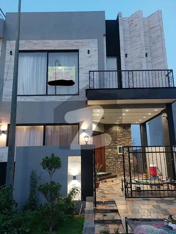 5 Marla Luxury Stylish Ultra Modern Designer House for Rent at DHA Phase 9 Town Lahore
