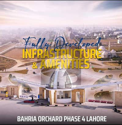 10 Marla Corner PPUP Paid Plot In Bahria Orchard Phase 4 Block G3.