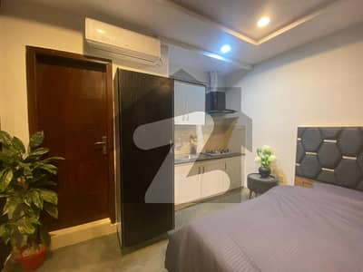 Studio furnished apartment available for rent business square Gulbarga green Islamabad