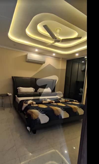 Luxury furnished Apartment Available for rent in Qauid block bahria town lahore