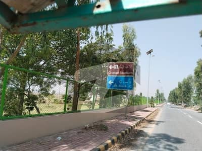 E Block 200ft Chenab Road 2-Kanal Plot For Sale