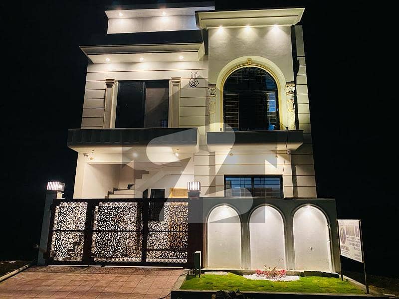 5 Marla Spanish Design Brand New Double Storey House Available For Sale