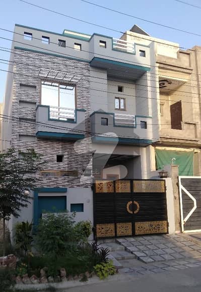 3 Marla Double Storey Beautiful Design Facing Park House For Sale In Bismillah Housing Society Lahore.