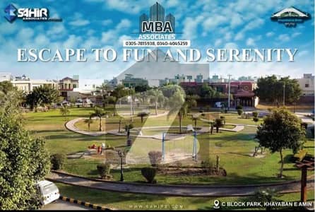 05MARLA RESIDENTIAL PLOT AVAILABLE FOR SALE AT PRIME LOCATION IN KHAYABAN-E-AMIN A BLOCK