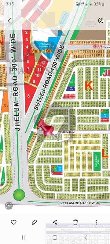 LDA City Lahore 10-Marla Plot Available For Sele L Block 3rd Balloting