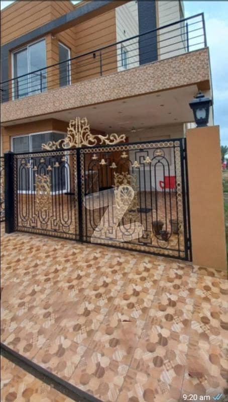 8 Marla Top Location Brand New Beautiful Modern Design House For Sale In DHA 9 Town Near Park Top Location