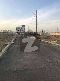 Kathiawar Society Sector 19 A 240 Sq Yard 60 Fit Road West Open Residential Plot For Sale In Scheme 33 Karachi