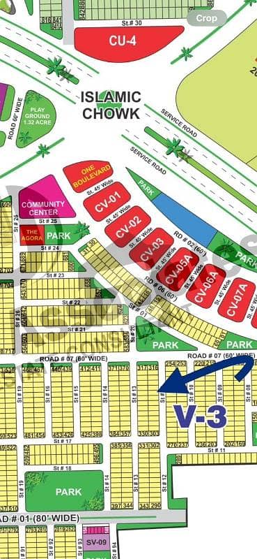 8 Marla Possession Sector Prime location Plot Available For Sale in DHA Multan