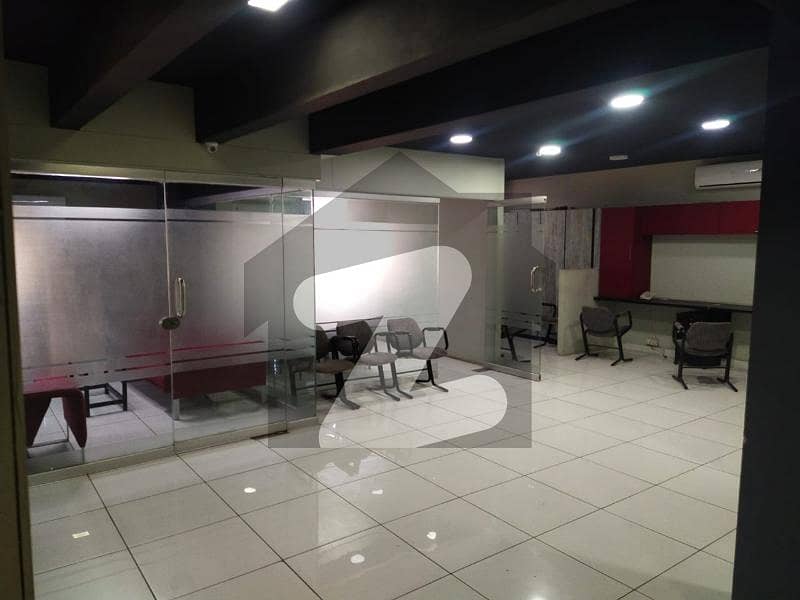 1550 Sq Ft Furnished office is available at main Shahra e Faisal 24/7 building