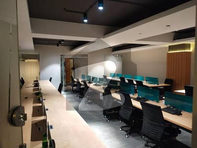 2080 Sq Ft FULL FURNISHED OFFICE In VIP Building Of Main Shahra E Faisal 24/7 Building
