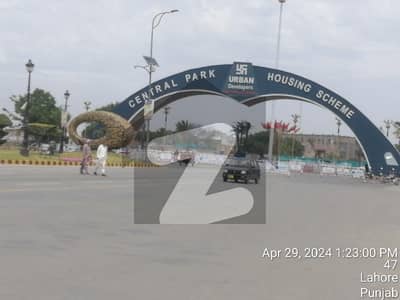 This Is Your Chance To Buy On Excellent Location Residential Plot In Central Park - Block G Lahore